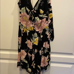 A black flower Romper!